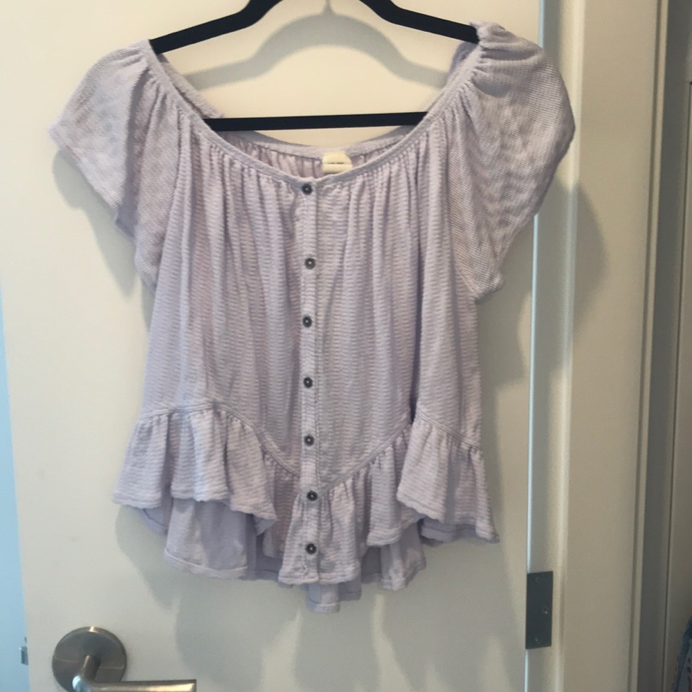 Lavender blouse